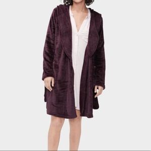 Women’s UGG MIRANDA SUPER SOFT PURPLE SHORT ROBE
